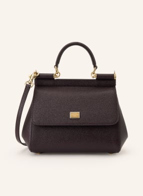 Dolce & Gabbana Handtasche Sicily Medium rot