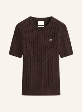 Gant Strickshirt braun