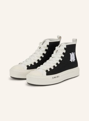 Amiri Vysoké Sneakersy Court černá / bílá
