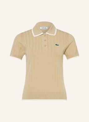 Lacoste Funktions-Poloshirt beige