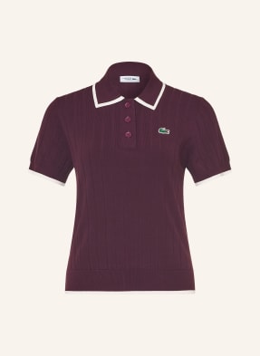 Lacoste Funktions-Poloshirt rot