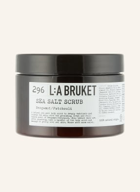 L:A Bruket Tělový Peeling 296 Bergamot/Patchouli Objem: 420 ml