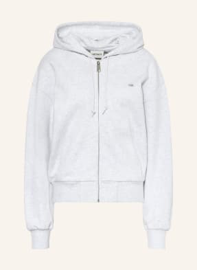 Carhartt Wip Mikinová Bunda Casey světle šedá