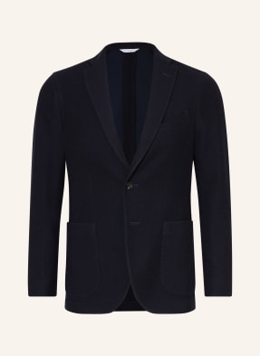 Boglioli Úpletové Sako Extra Slim Fit tmavě modrá