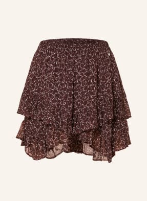 Boss Skort Toulena Mit Rüschen rot