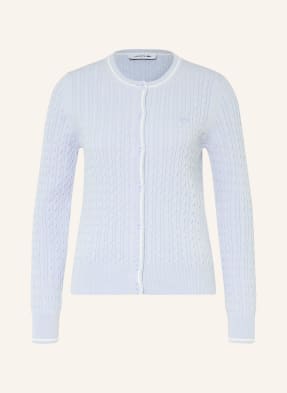 Lacoste Strickjacke blau