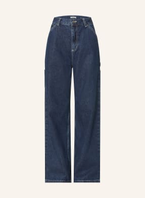 Carhartt Wip Široké Džíny Jens 0106 blue stone washed