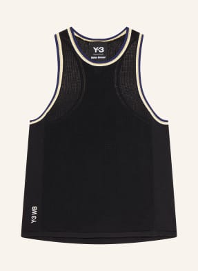 Y-3 Pletený Top Wb y3 černá