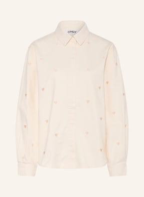 Only Jeans-Overshirt weiss