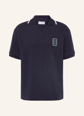 Lacoste Piqué-Poloshirt Loose Fit blau