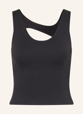 Nike Cropped-Top Zenvy Mit Cut-Out schwarz