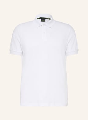 Boss Jersey-Poloshirt Pio weiss