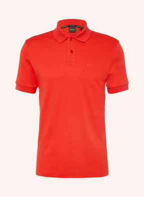 Boss Jersey-Poloshirt Pio rot