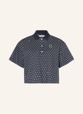 Lacoste Blusenshirt blau