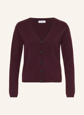 Darling Harbour Strickjacke Aus Cashmere lila