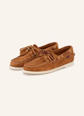 Sebago Lodní Boty Portland koňaková