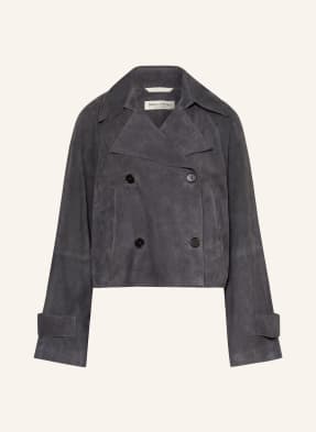 Marc O'polo Lederjacke blau