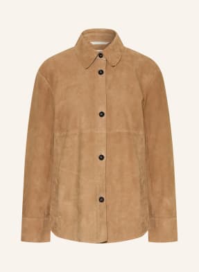 Marc O'polo Overjacket Aus Leder beige