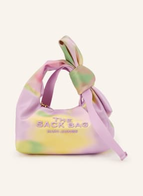 Marc Jacobs Handtasche The Mini Sack Multicol Print Flowers Mit Pouch pink