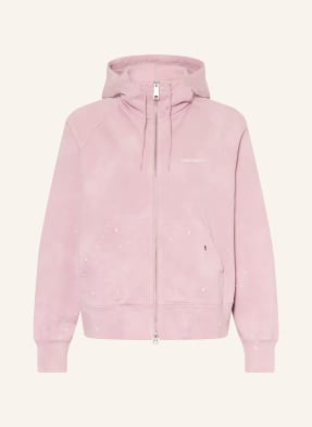 Carhartt Wip Mikina Painter růžová / bílá