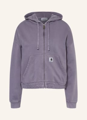 Carhartt Wip Mikina Hoggard tmavě fialová