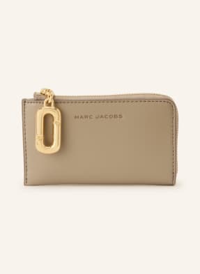 Marc Jacobs Geldbörse The Scene Top Zip Multi Wallet beige