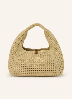 Marc Jacobs Handtasche The Crochet Mini Sack Bag Mit Pouch beige