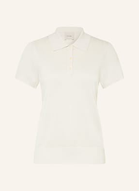 Calvin Klein Strick-Poloshirt weiss