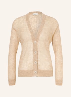 Maerz Muenchen Strickjacke Mit Alpaka beige