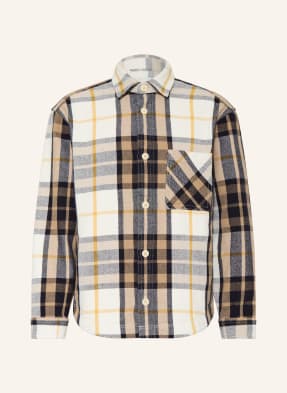 Joop! Jeans Přehoz Hadi krémová / velbloudí / černá