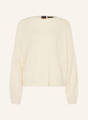 Boss Pullover Folletto Mit Alpaka weiss