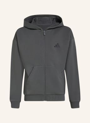Adidas Mikina Essentials tmavě šedá