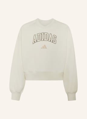 Adidas Sweatshirt Seasonals Collegiate Typography V-Neck weiss