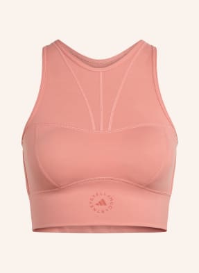 Adidas By Stella Mccartney Cropped Top Adidas By Stella Mccartney lososová