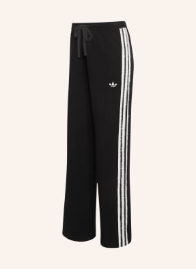 Adidas Originals Sportovní Kalhoty Firebird černá / bílá