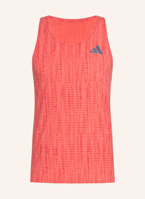 Adidas Funkční Top Adizero světle červená / černá