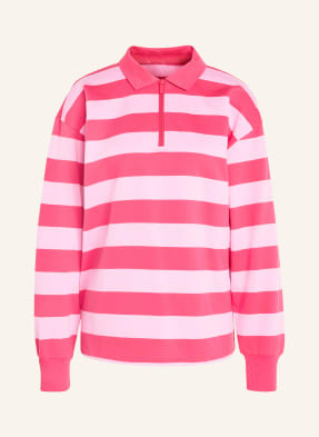 Adidas Sweat-Poloshirt Essentials Contemporary rot