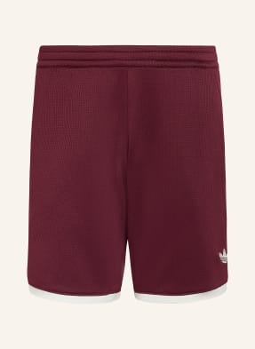 Adidas Originals Tenisové Šortky Classics tmavě červená / bílá