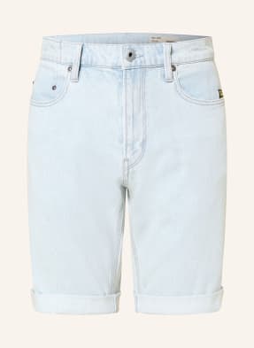G-Star Džínové Šortky Mosa Straight Fit h948 beached faded blue galena