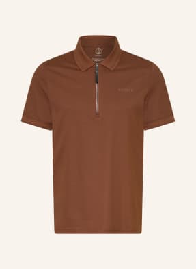 Bogner Piqué-Poloshirt Timo Regular Fit braun