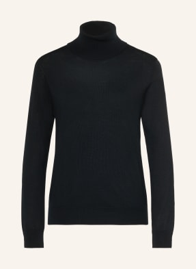 Darling Harbour Rollkragenpullover schwarz