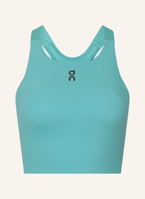 On Cropped Top Performance tyrkysová