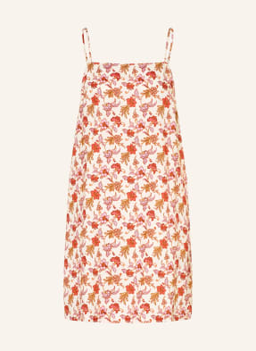 Seafolly Plážové Šaty Summer Chintz S Lnem režná / růžová / červená