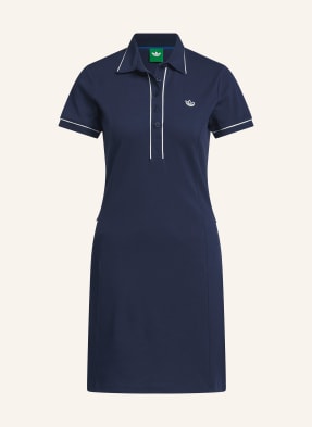 Adidas Originals Piqué-Polokleid Originals blau