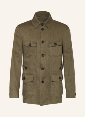 Habsburg Overshirt Freistritz S Lnem olivová