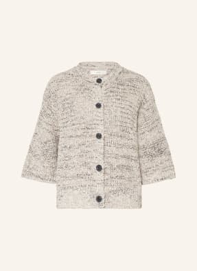 Inwear Pletený Svetr Duaiw S 3/4 Rukávy krémová / režná / černá