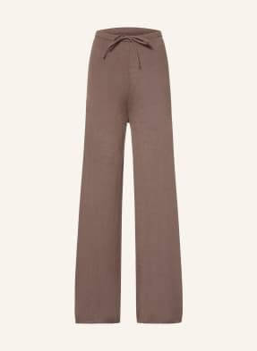 Inwear Pletené Kalhoty Devaiw hnědá
