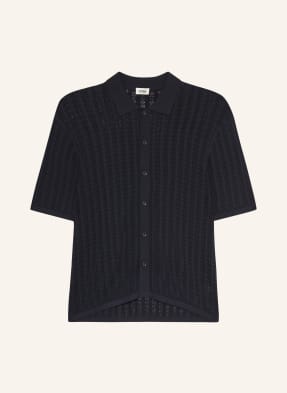 Drykorn Strickhemd Dantte Comfort Fit blau
