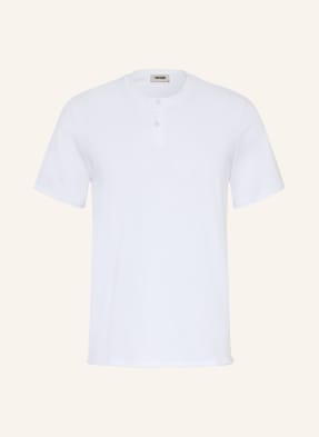 Drykorn Henley Tričko Miwan bílá