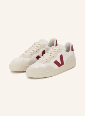 Veja Sneakersy V-90 bílá / tmavě červená